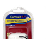 Kit C/3 - Controle Ventilador Qualitronix Luz Sobrepor Qv39