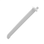 Braco Para Chuveiro Plastico Astra 40Cm Branco Bce40