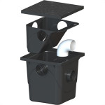 Caixa Gordura Taf Quadrada Com Tampa 42 Litros 6206