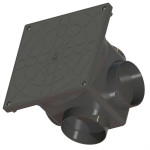 Caixa Inspecao Taf Esgoto 4,5L Com Tampa 6200
