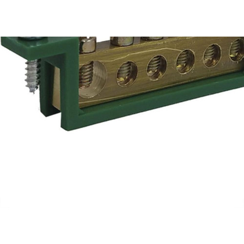 Barramento Terra Steck 06 Terminais Sbt6 Sbt6