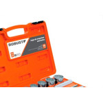 Soquete Robust Soli D26Em ''Mm'' Sem Manivela Estriado 22Pecas 60230