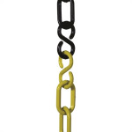 Corrente Pvc Juntalider 08X50M Amarela/Preta 
