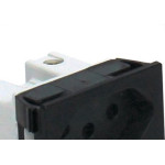 Tomada Painel Steck Garra Plastica Com Borne 10A S8620