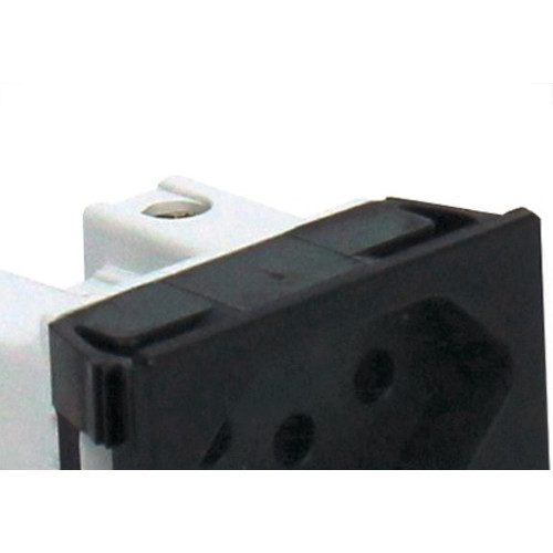 Tomada Painel Steck Com Borne 20A 250V Preta S8621