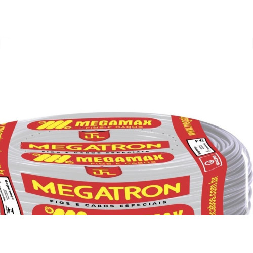 Fio Cabinho Flexivel Megatron 1,0 Preto 100M 7222