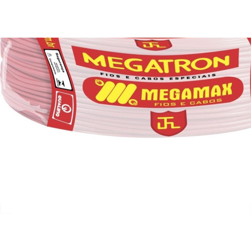 Fio Cabinho Flexivel Megatron 1,0 Vermelho 100M 7282