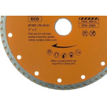 Disco Diamantado Starfer Eco Turbo 180Mm Seco/Agua 
