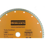 Disco Diamantado Starfer Eco Turbo 230Mm Seco/Agua 