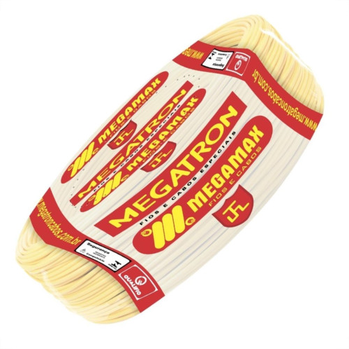 Fio Cabinho Flexivel Megatron 6,0 Amarelo 100M 7830