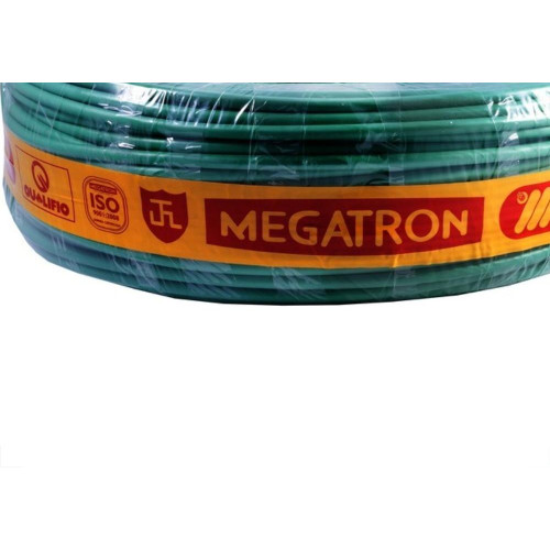 Fio Cabinho Flexivel Megatron 10,0 Verde 100M 7891