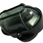 Kit C/3 - Luminaria Tartaruga Pvc Shintech Preta Com Vidr...