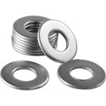 Arruela Lisa Zincada Lgsteel   3/8'' 1Kg +-160 Pecas 