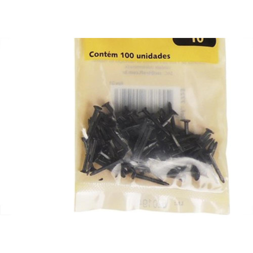 Tachinha Brasfort 10 Blister Com 100Pecas 7723