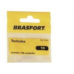 Tachinha Brasfort 10 Blister Com 100Pecas 7723