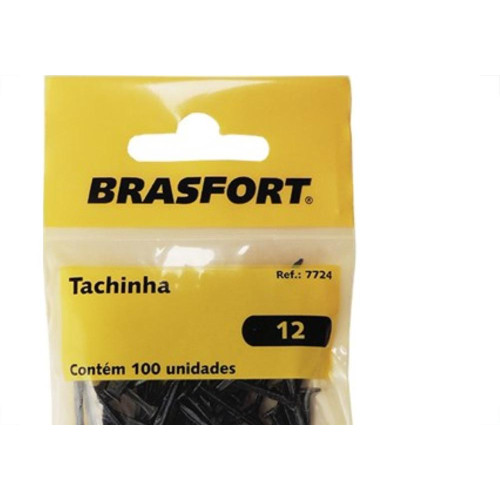 Tachinha Brasfort 12 Blister Com 100Pecas 7724