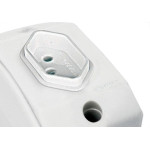 Tomada Externa Perlex 2 Polos +Terra 10A Retangular Branca 711Brc/10 - Kit C/10 