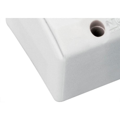 Interruptor Externo Perlex Retangular 1 Simples Branco 170Brc/10 - Kit C/10 