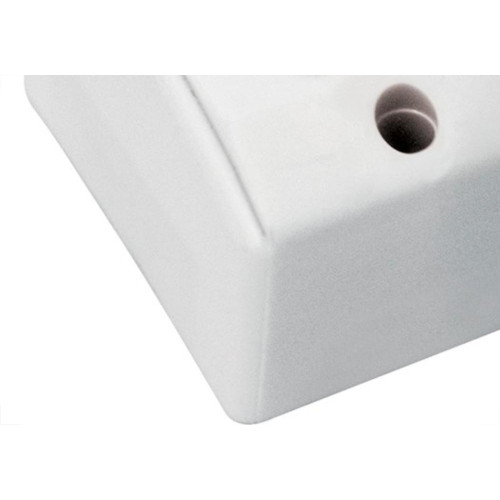 Interruptor Externo Perlex Retangular 1 Campainha Branca 175Brc/10 - Kit C/10 