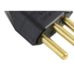 Pino Macho 2 Polos+Terra Perlex 20A Preto 1048Prc/10 - Kit C/10 