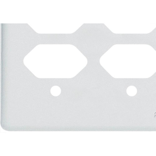 Placa Perlex Branca 4X4 (4 Tomadas) 23Pl22T 23Pl22T