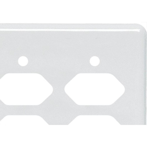 Placa Perlex Branca 4X4 (4 Tomadas) 23Pl22T 23Pl22T