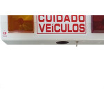 Sinalizador Garagem Toller Pvc Led Com Bip Bivolt Tesg-1L