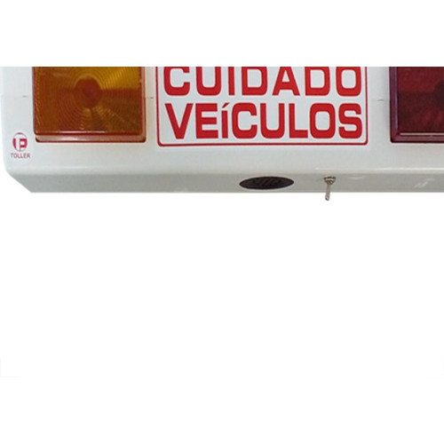 Sinalizador Garagem Toller Pvc Led Com Bip Bivolt Tesg-1L