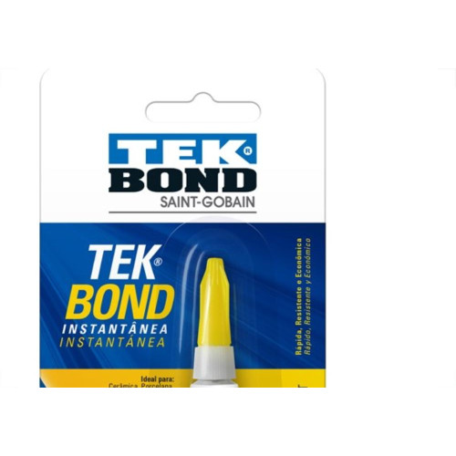 Cola Instantanea Tekbond 2G 0909  - Kit C/12 
