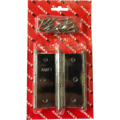 Dobradica Fama 1525 Fcb 3.1/2X3 Com Anel Blister 3Pecas 