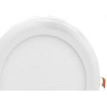 Luminaria Led Plafon Jng Embutir Redondo 12W 3000K 17Cm 53813
