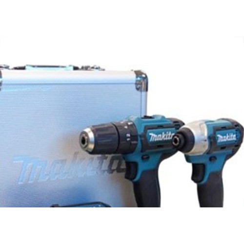 Furadeira/Parafusadeira Makita 12V Kit +Carregador Compacta Clx228Sax