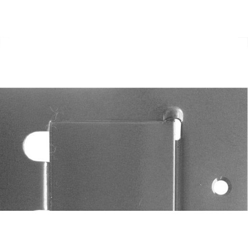Placa Piso Aluminio 4X2 Para 2 Rj Pa42Rj