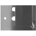 Placa Piso Aluminio 4X4 Para 3 Rj Pa44Rj