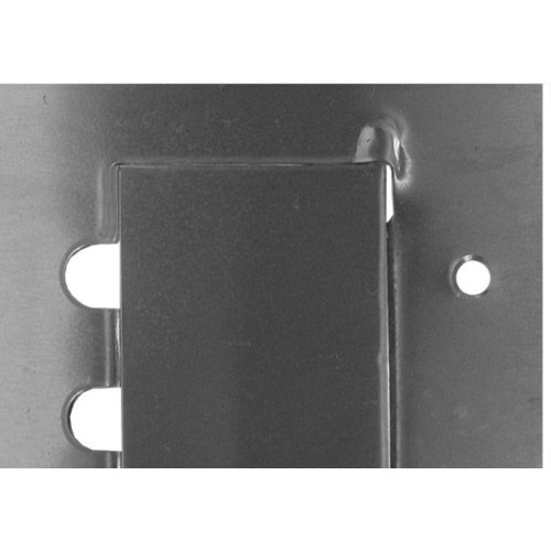 Placa Piso Aluminio 4X4 Para 3 Rj Pa44Rj