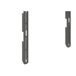 Suporte Tv Multivisao 32/65 Fixo Preto Stpf66-Pr