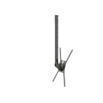 Suporte Tv Multivisao 19/56 Teto Giro360 Preto Sky100