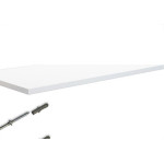 Prateleira Multiivisao Suporte Invisivel 20X 60 Branca Pbs-2060-Uv-Br