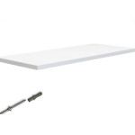 Prateleira Multiivisao Suporte Invisivel 25X 60 Branca Pbs-2560-Uv-Br