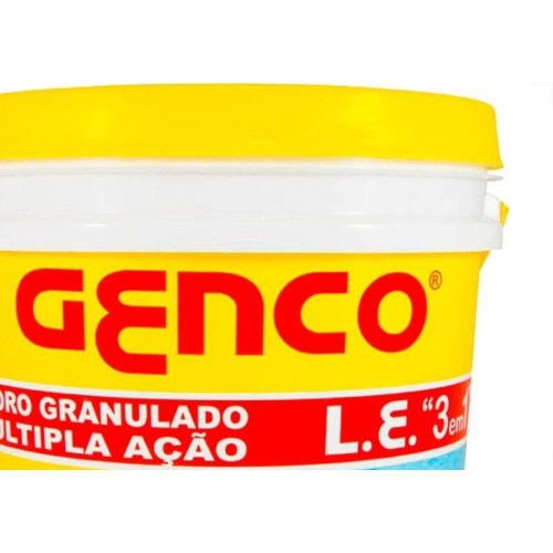 Cloro Genco Granulado 3X1 Multipla Acao 10Kg 405248A