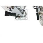 Rodizio Jomarca Silicone Base Giratoria Com Trava 100 2184