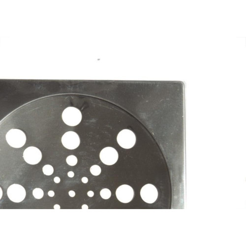 Grelha Inox Overtime Quadrada 15Cm Fixa 200008