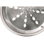 Grelha Inox Overtime Caixilho Redondo 10Cm Fechamento 200009