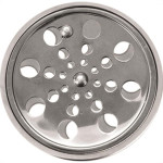 Grelha Inox Overtime Caixilho Redondo 15Cm Fechamento 200010