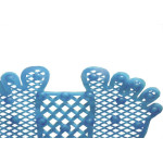 Tapete Overtime Wc Box Pvc Azul 60013