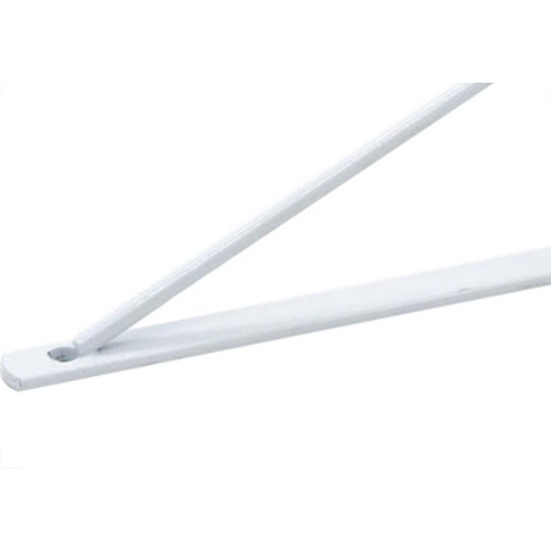 Suporte Prateleira Overtime Leve Branco 15Cm Peca 160007 - Kit C/12 