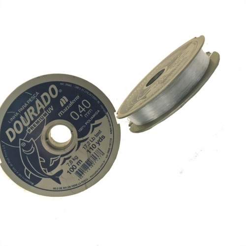 Linha Pesca Mazzaferro Branca 0,40Mm X100M 19Dp1B040 - Kit C/20 