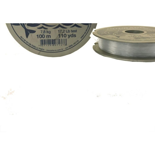 Linha Pesca Mazzaferro Branca 0,40Mm X100M 19Dp1B040 - Kit C/20 