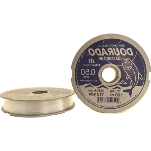 Linha Pesca Mazzaferro Branca 0,50Mm X100M 19Dp1B050 - Kit C/20 