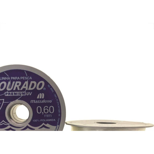 Linha Pesca Mazzaferro Branca 0,60Mm X100M 19Dp1B060 - Kit C/10 